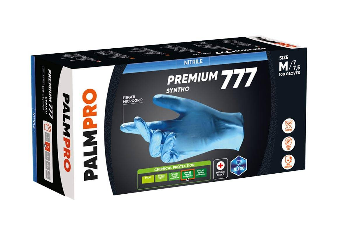 Guanti Nitrile Premium Syntho 777 - immagine 2