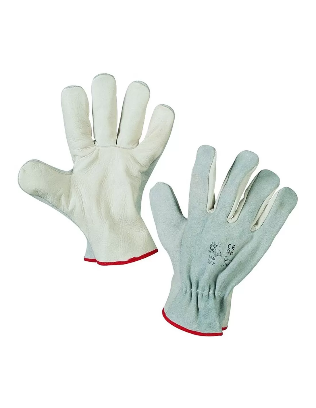 Guanti in Pelle Import. Fiore - Crosta/Fiore - immagine 2